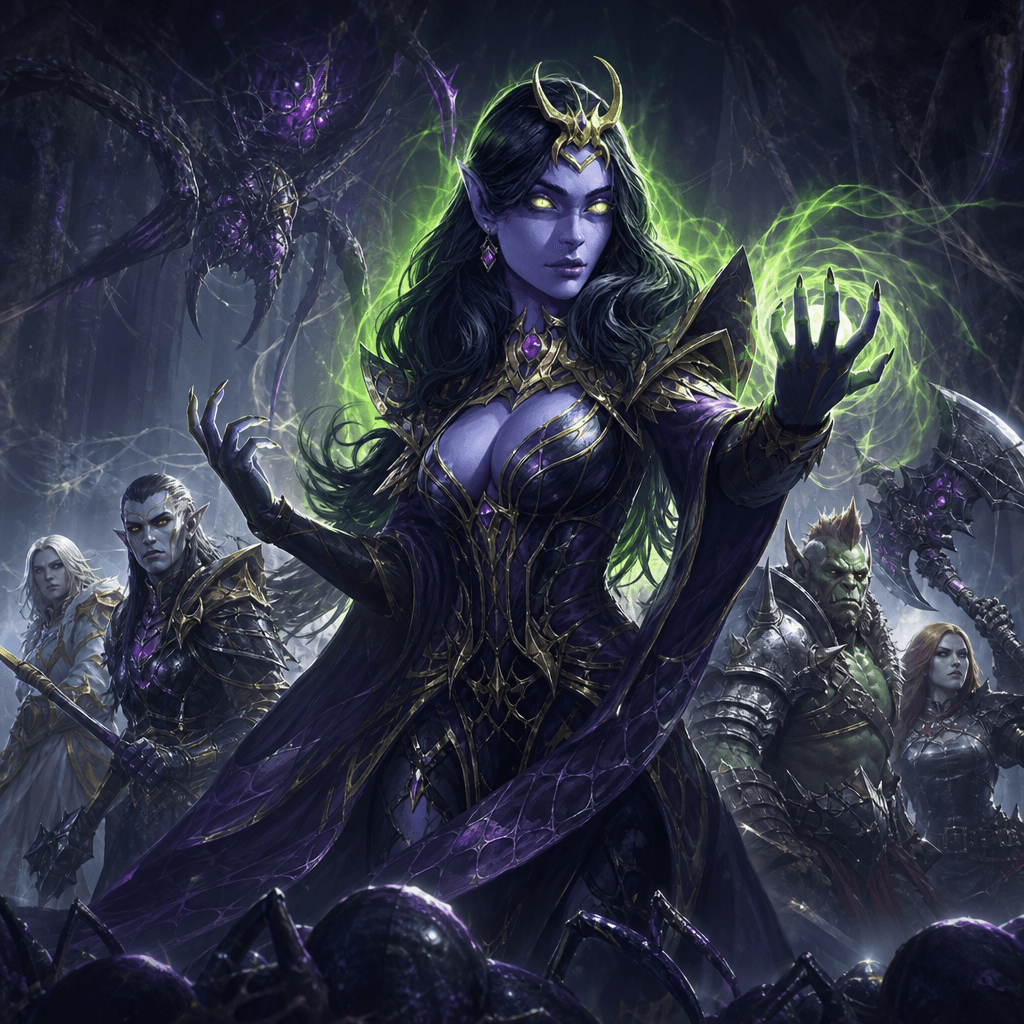 Mavara the Web Diviner Build Guide for PvE and Arena